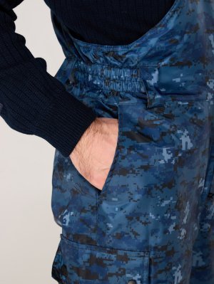 Превью Полукомбинезон цифра синяя &mdash; 5