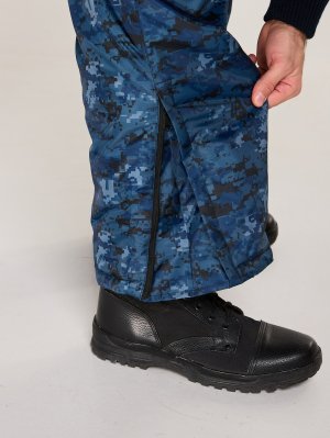 Превью Полукомбинезон цифра синяя &mdash; 7