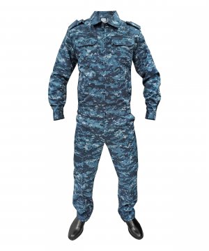 Костюм охранника цифра синяя грета &mdash; 1