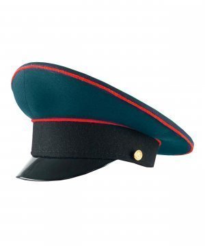 Фуражка ВС парадная с черным околышем &mdash; 1