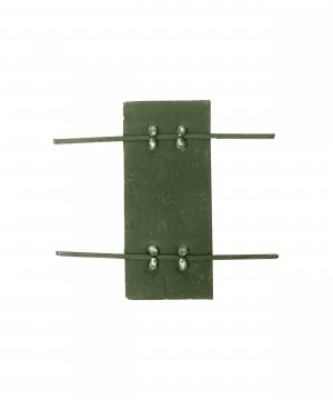 Лычка 20x45 см золотая и зеленая &mdash; 1