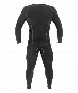 Термобелье Dry Warm черное &mdash; 1