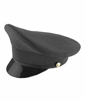 Превью Фуражка черная штабная ВМФ рипстоп &mdash; 2