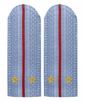 Превью Погоны полиции голубые лейтенант золото &mdash; 1