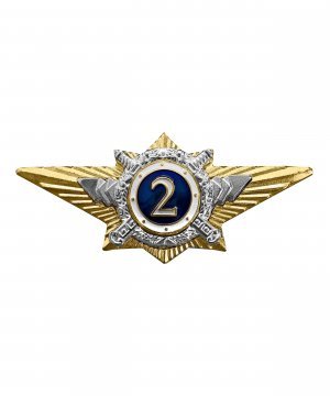 Значки классности МВД командного состава &mdash; 3