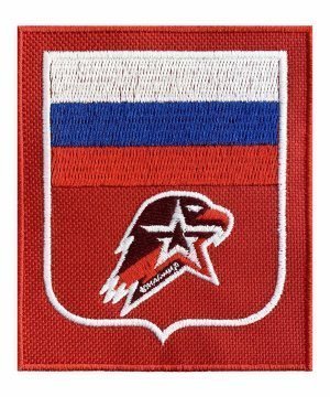 Шеврон вышитый Юнармия РФ &mdash; 1