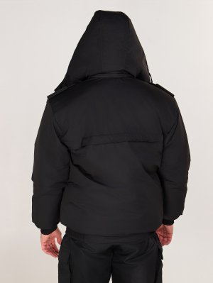 Куртка зимняя черная дюспо короткая &mdash; 2