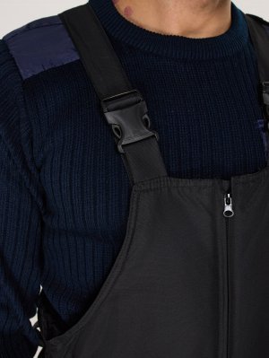 Превью Полукомбинезон черный дюспо &mdash; 4