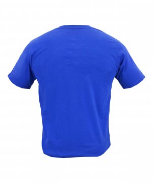 Футболка синяя однотонная &mdash; 2