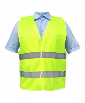 Жилет сигнальный без надписи &mdash; 1