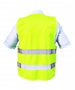 Жилет сигнальный без надписи &mdash; 2