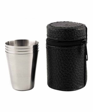 Набор рюмок алюминиевых 4 шт. &mdash; 1