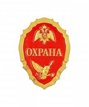 Превью Нагрудный знак Росгвардии охрана &mdash; 1