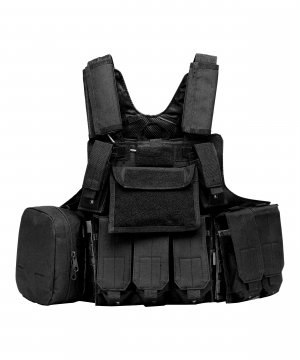 Разгрузка тактическая "Кираса" черная &mdash; 1