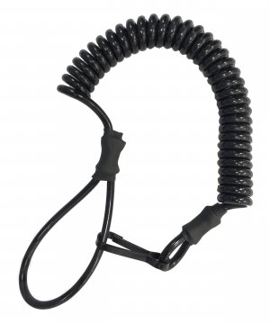 Превью Ремень страховочный спиральный тросик без хлястика &mdash; 1