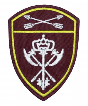 Шеврон Росгвардия Обеспечение деятельности СО на липе &mdash; 1