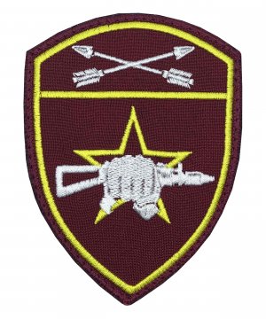 Превью Шеврон вышитый Росгвардия Спецназ СО на липе &mdash; 1