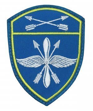 Превью Шеврон Росгвардия Авиационная часть СО на липе &mdash; 1