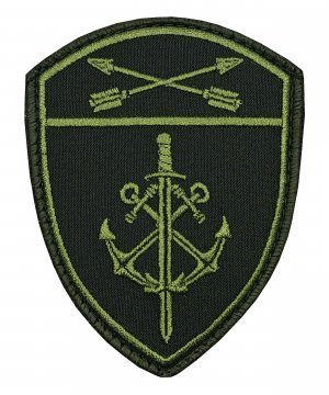Шеврон Росгвардия полевой Морская часть СО на липе &mdash; 1