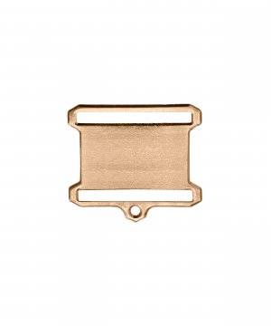 Колодка для медалей 4-х угольная томпак — 1