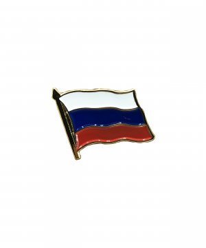 Превью Значок металлический "Флаг России" прямой &mdash; 1