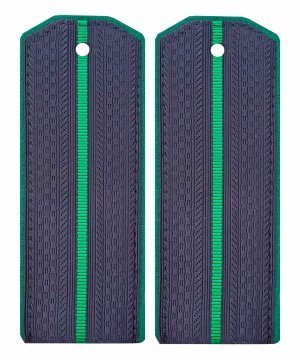 Превью Погоны пограничных войск один просвет картонные &mdash; 1