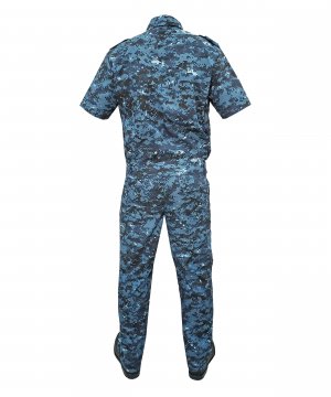 Костюм охрана цифра синяя короткий рукав &mdash; 2