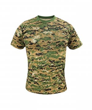 Футболка нато цифра зеленая &mdash; 1