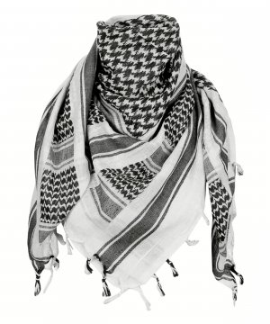 Превью Шарф арафатка белая &mdash; 2