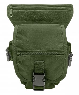 Превью Сумка набедренная оливковая &mdash; 4