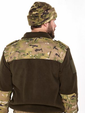 Превью Шапка мультикам флисовая с подворотом &mdash; 3