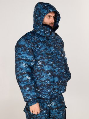 Костюм зимний цифра синяя &mdash; 3