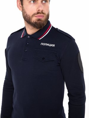 Футболка поло полиции длинный рукав &mdash; 4