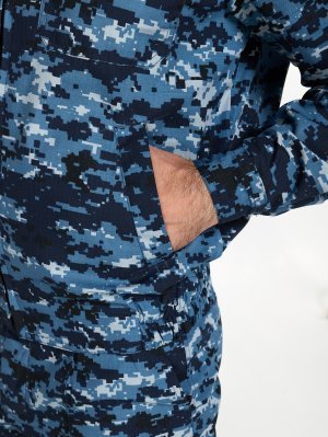 Превью Костюм охранника цифра синяя рипстоп &mdash; 6