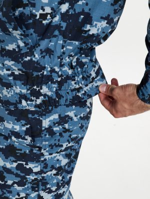 Превью Костюм охранника цифра синяя рипстоп &mdash; 7