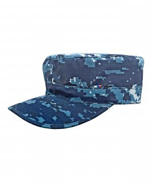 Кепи цифра синяя светлая рипстоп &mdash; 2