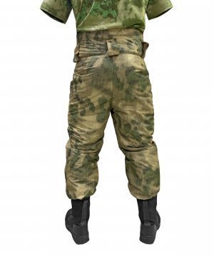 Брюки утепленные мох &mdash; 3