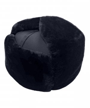 Шапка Полиции зимняя синяя нового образца &mdash; 1