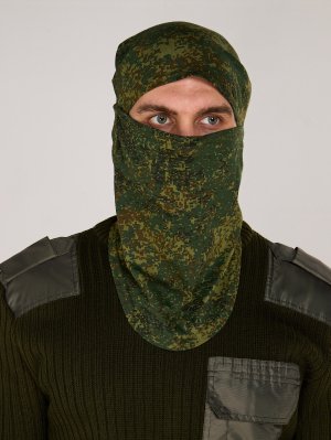 Превью Маска балаклава цифра зеленая &mdash; 1