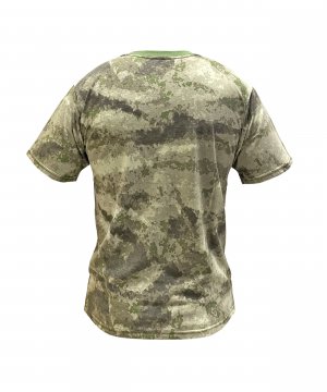 Превью Футболка камуфляжная бежевый мох &mdash; 2