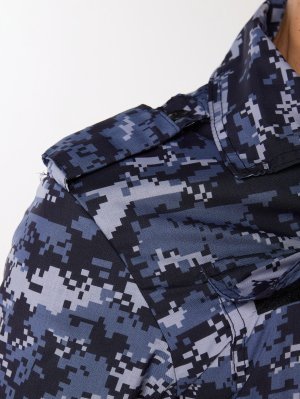 Превью Костюм Росгвардии синяя точка короткий рукав &mdash; 4