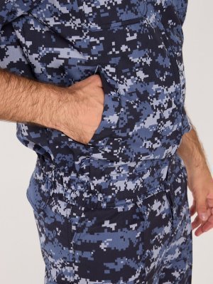 Превью Костюм Росгвардии синяя точка короткий рукав &mdash; 6