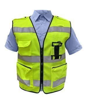 Жилет сигнальный сетка нового образца без надписи &mdash; 1