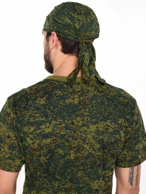 Бандана цифра зеленая &mdash; 1