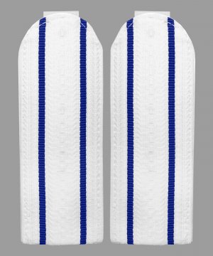 Превью Погоны юстиции белые два просвета &mdash; 1