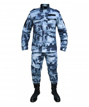 Превью Костюм росгвардии повседневный синий мох &mdash; 1