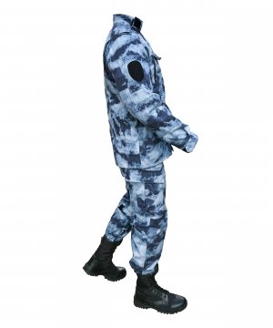 Превью Костюм росгвардии повседневный синий мох &mdash; 3