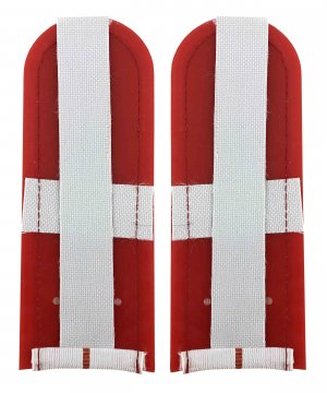 Превью Погоны белые МЧС один просвет &mdash; 2