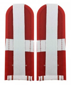 Погоны белые МЧС два просвета &mdash; 2