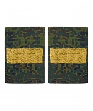 Превью Фальшпогоны цифра желтая вышивка Старший сержант &mdash; 1